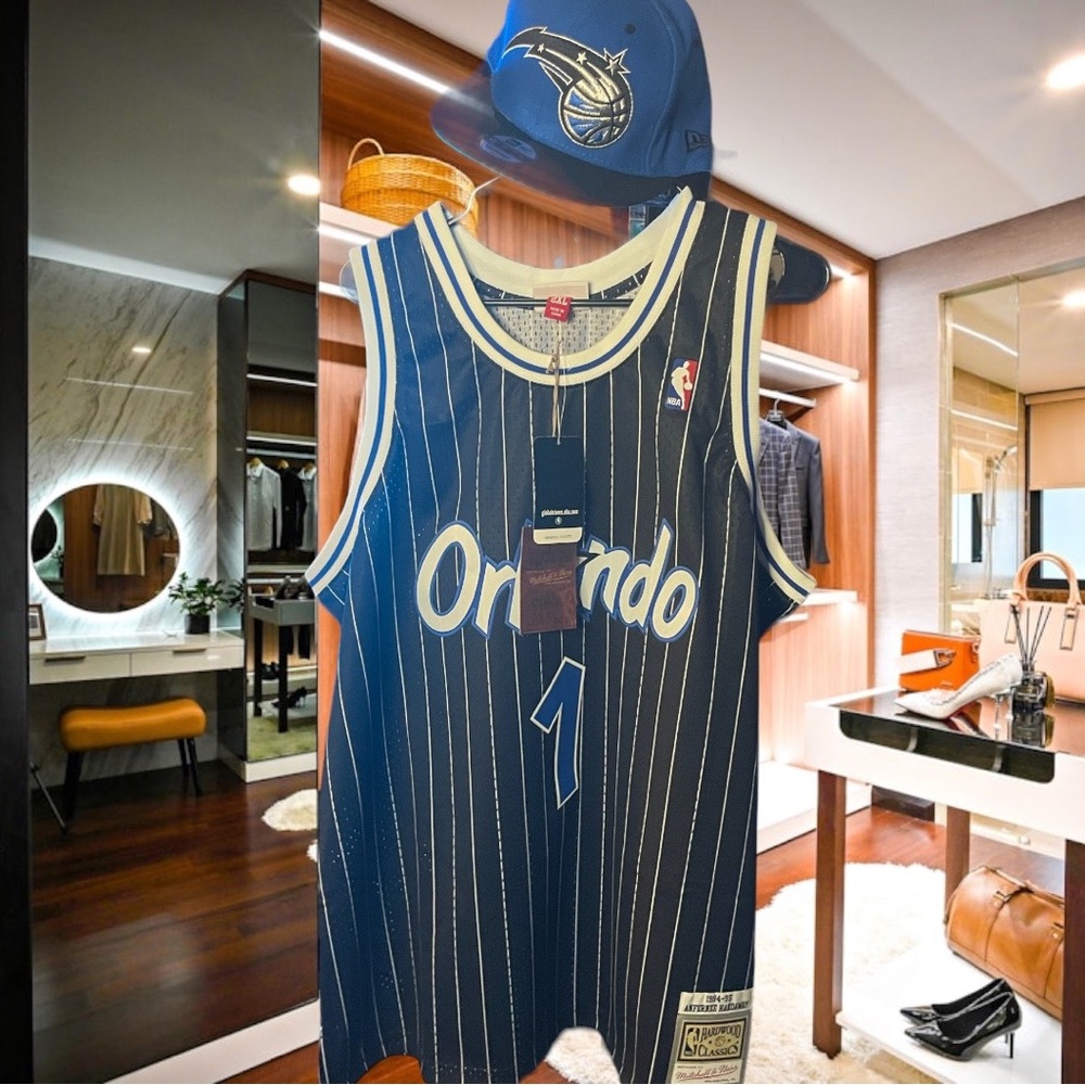 Orlando Mitchell & Ness Bundle Jersey & Hat